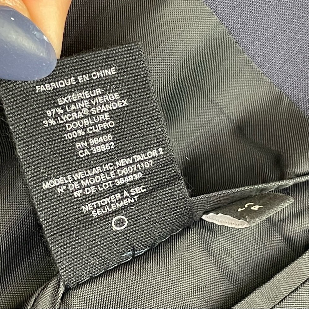 Theory Men's Wellar HC New Tailor Suit Jacket in Navy size 40R - Picture 9 of 9